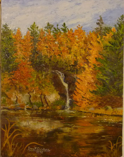 CLAMBERRY PARK Oil Canvas Landscaping