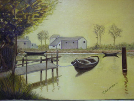 Barcas en el lago