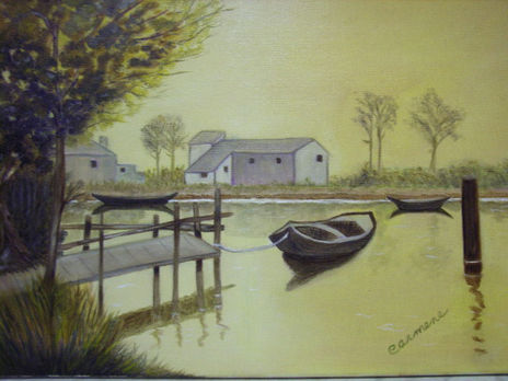 Barcas en el lago
