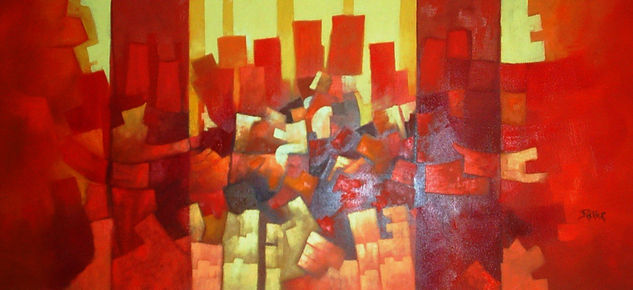 abstracto Oil Canvas Landscaping