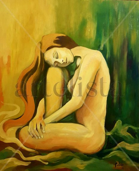 Desnudo de mujer II