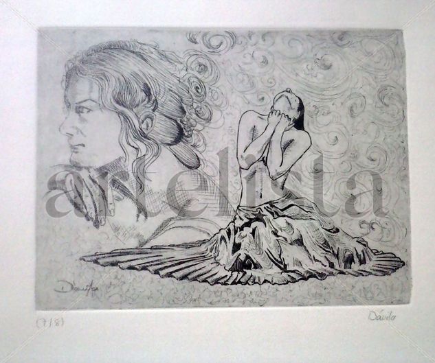 dolor y esperanza Etching Process