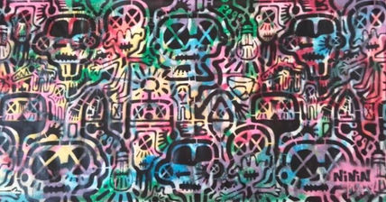 Conexion in stencil.
