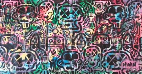 Conexion in stencil.