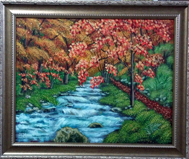 Manantial Acrylic Canvas Landscaping