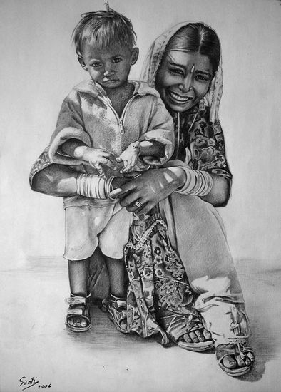 Santosh y Manú Pencil