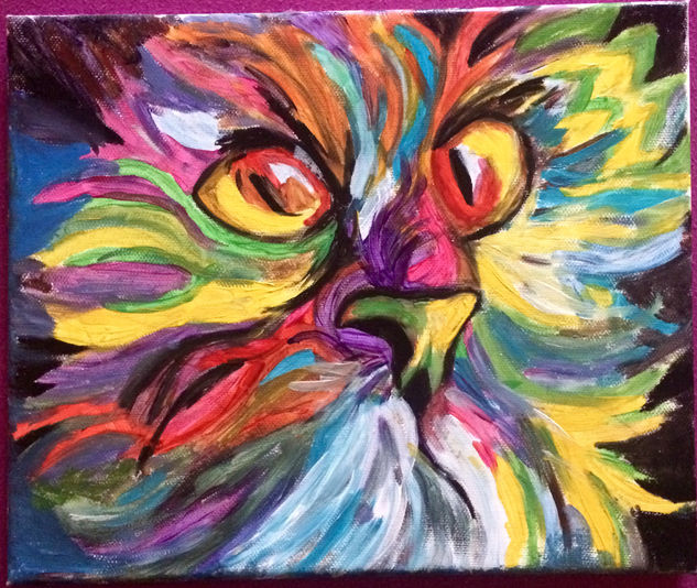 Le Chat Oil Canvas Animals