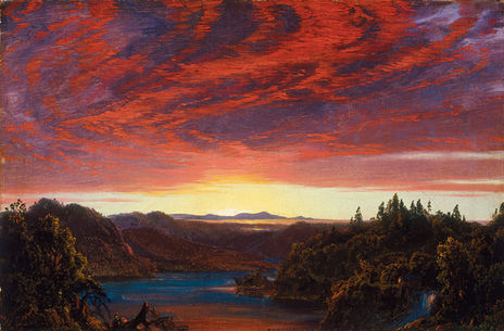 Cielo rojo