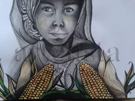 Mujer del maiz