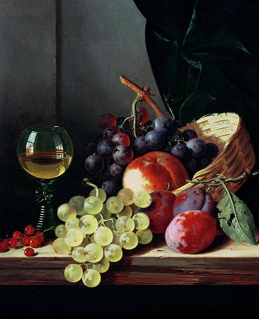 BODEGON EDWARD LADELL Oil Canvas Still Life Paintings