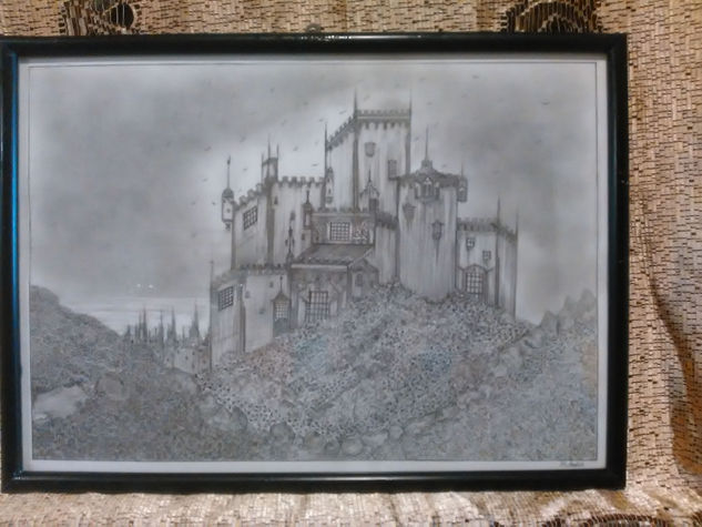 castillo medieval Pencil