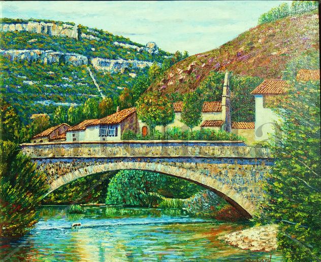 puente sobre el ebro en valdeleteja