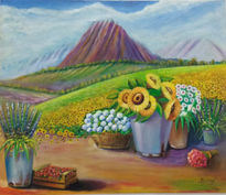 Campo de girasoles