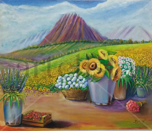 Campo de girasoles