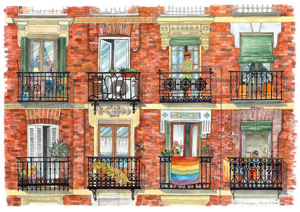 Balcones de Madrid