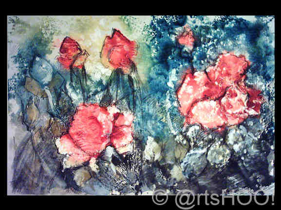 Capullos de Flores Rojas 
