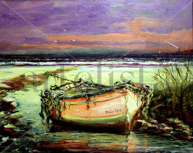 BARCA Oil Canvas Marine Painting