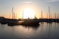 El sol acaricia la bahia