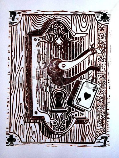 Oráculo Linocut