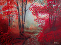 bosque rojo