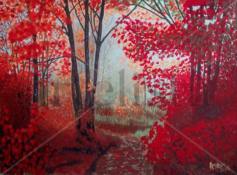 Bosque rojo