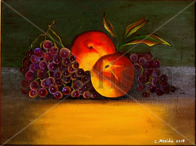 Bodegón de frutas Oil Canvas Still Life Paintings