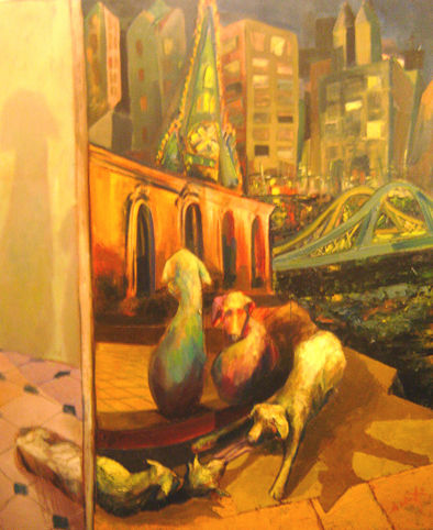 Buenos Aires No Duerme Oil Canvas Others