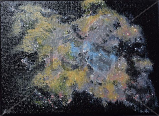 Eagle nebula Oil Canvas Others