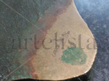 Estatua bronce golf