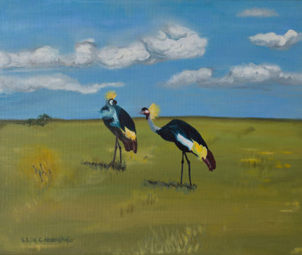 Royal Cranes