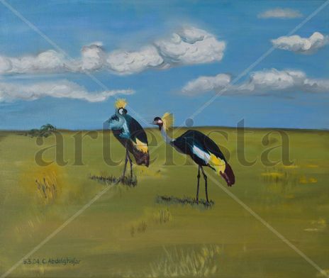 Royal Cranes