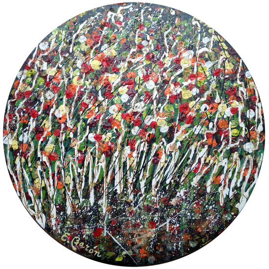 Silvestre 13 Acrylic Canvas Floral Painting