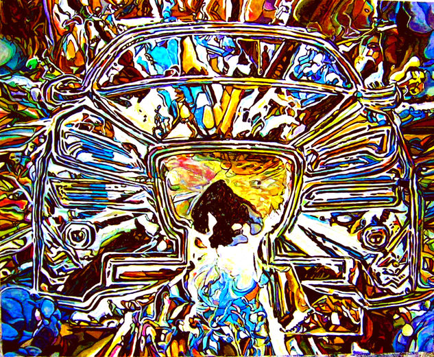 Movimiento - 24 Óleo Lienzo Otros