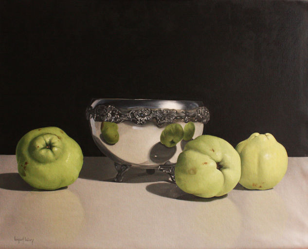 Membrillos Oil Canvas Still Life Paintings