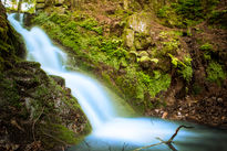 The mystic waterfall