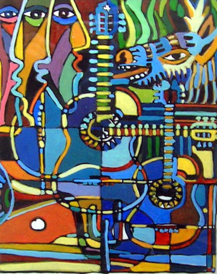 Guitarras Acrylic Card Others