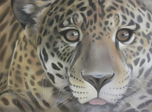 Jaguar Pastel Paper Animals