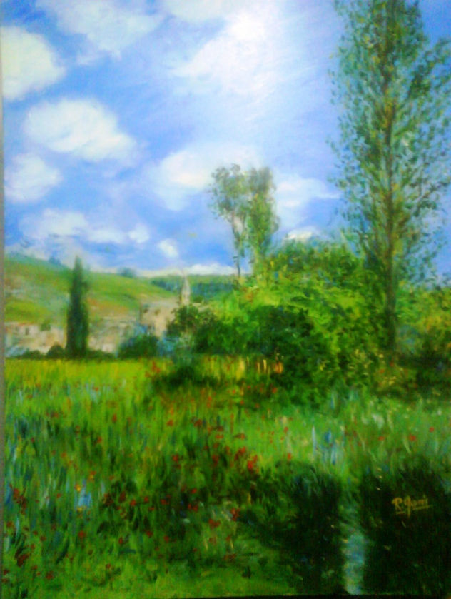 camino de isla de san martín sg monet