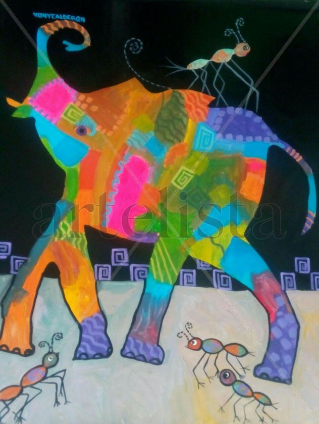 mi elefante y mi hormiga