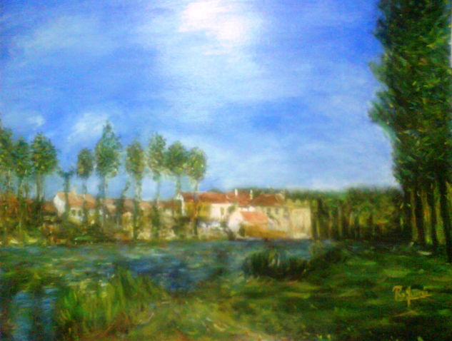 moret a orillas del loing, sg Sisley Óleo Otros Paisaje