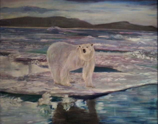 ¿extinción? Oil Canvas Animals