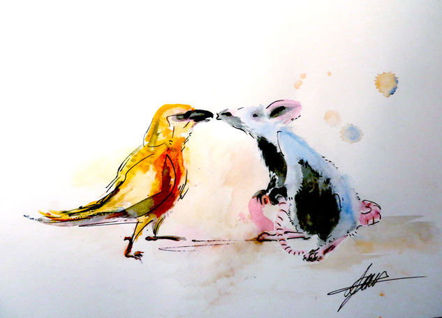 beso Watercolour Paper Animals