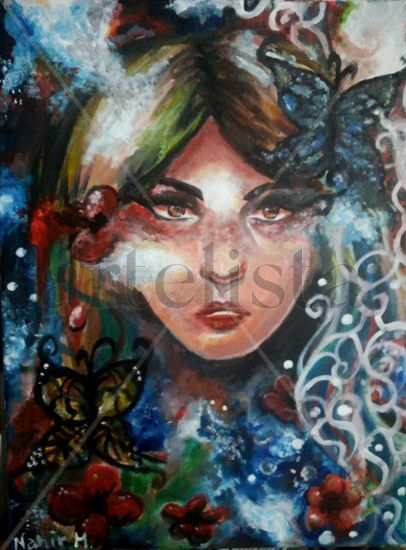 Naturaleza Acrylic Canvas Portrait