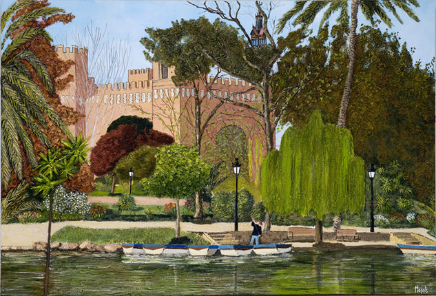 Ciutadella Mixed media Panel Landscaping