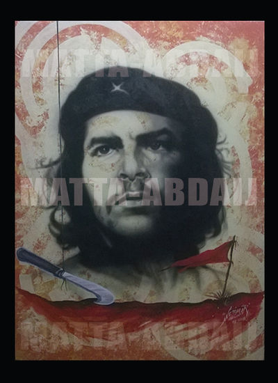 HOMENAJE AL CHE Acrylic Canvas Portrait