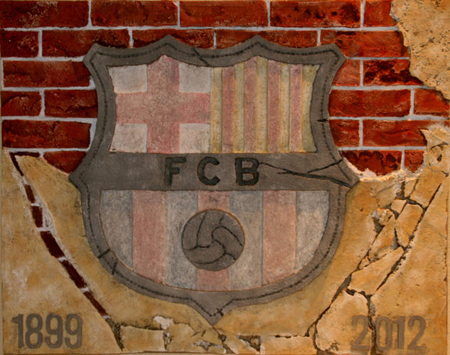 barça Mixed media Panel Others