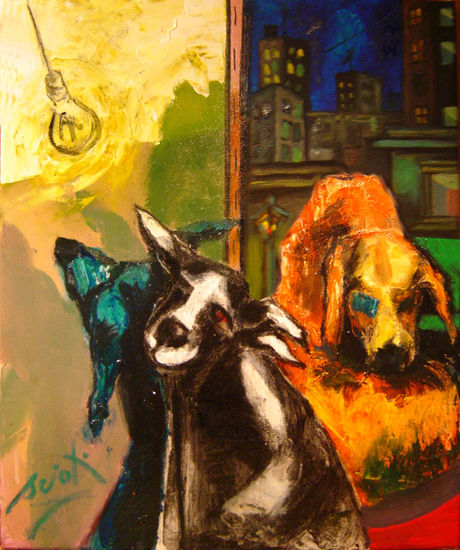 Volver de Noche Media Mixta Lienzo Otros