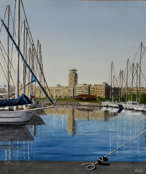 Barcelona port
