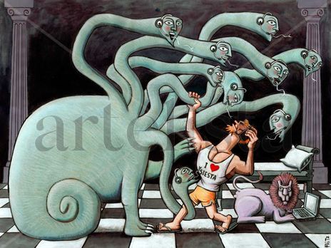 Hércules contra la...