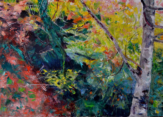 BROLLA AL BOSC Oil Canvas Landscaping